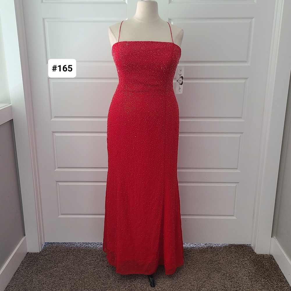 Elegant Red Prom Dress